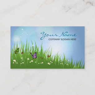 Schmetterlings-Visitenkarte Visitenkarte