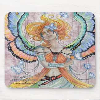 Schmetterlings-Wächter Mousepad