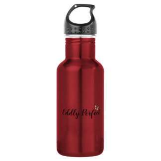Schmetterlings-Wasserflasche 'Eigenartig Perfekt' Edelstahlflasche