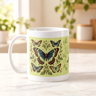 Schmetterlingsarchiv Schmetterlingsstudien-Tasse Kaffeetasse