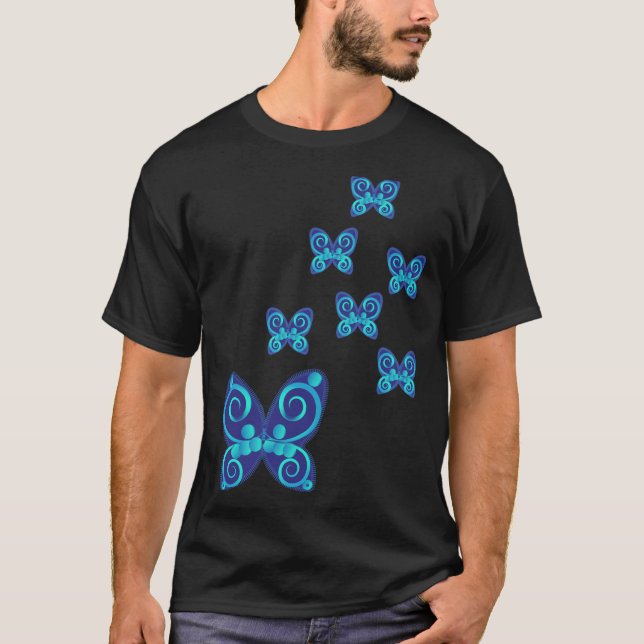 Schmetterlingsart T-Shirt (Vorderseite)