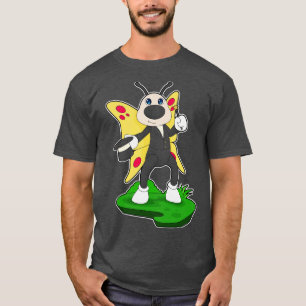 Schmetterlingsassistent-Zauberstab-Zylinder T-Shirt