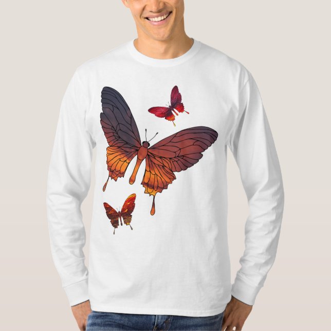 Schmetterlingsaufstieg T-Shirt (Vorderseite)