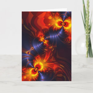 Schmetterlingsaugen - Gewaltige und goldene Flügel Karte