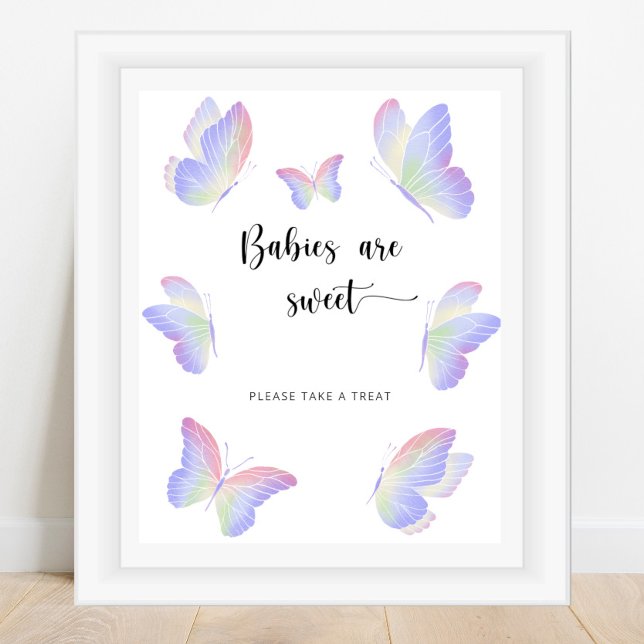 Schmetterlingsbabys sind süß poster (Von Creator hochgeladen)