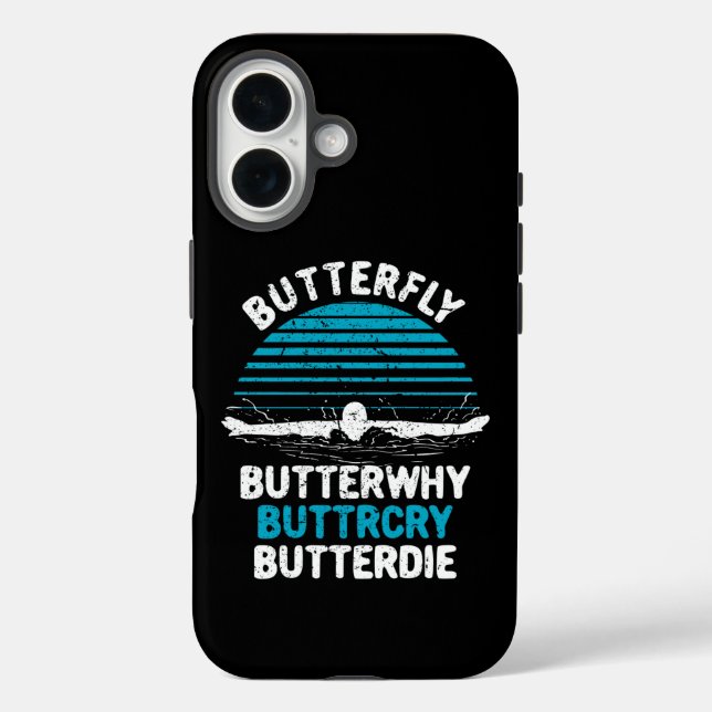 Schmetterlingsbecken - Grund Case-Mate iPhone Hülle (Rückseite)