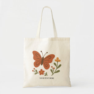 Schmetterlingsblumen Tragetasche