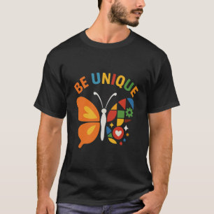 Schmetterlingsdesign mit wahren Farben ausdrücken T-Shirt