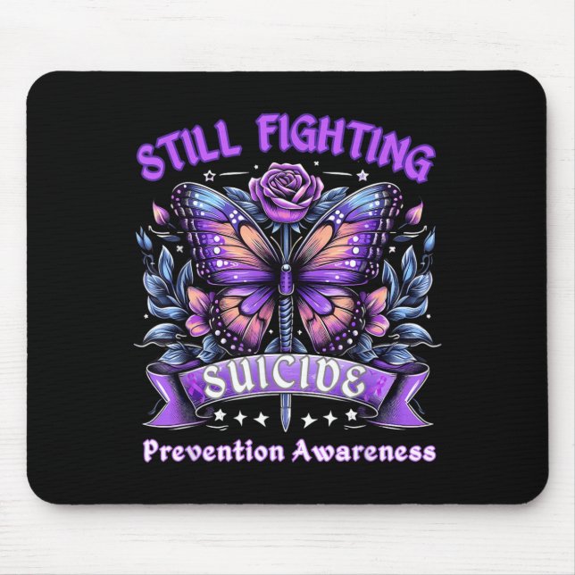 Schmetterlingsdesign Mousepad (Vorne)