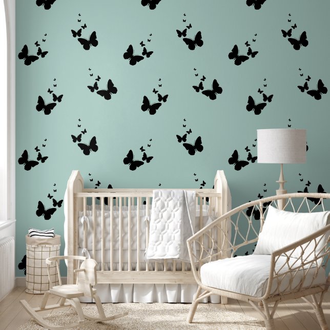 Schmetterlingsdesign Tapete (Kinder)