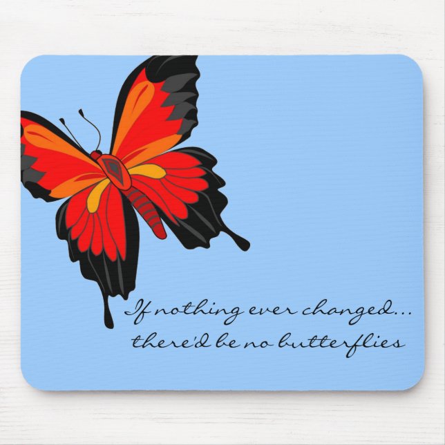 Schmetterlingseffekt Mousepad (Vorne)