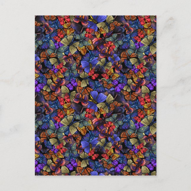 Schmetterlingseffekt Postkarte (Vorderseite)