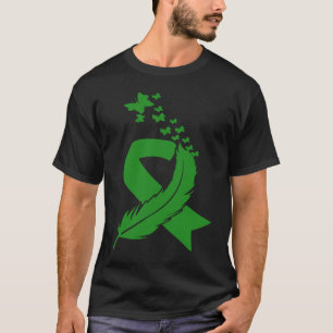 Schmetterlingsfeder-Band Zerebralparese Geistige G T-Shirt