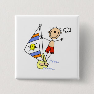 Schmetterlingsfigur Parasailing Knöpfe Button
