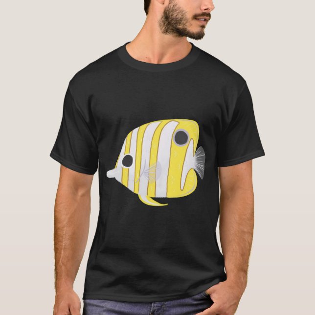 Schmetterlingsfisch T-Shirt (Vorderseite)