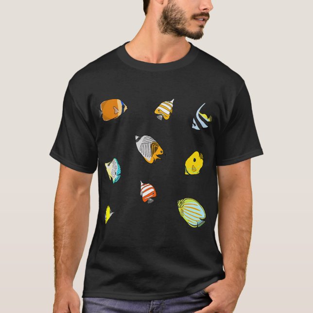 Schmetterlingsfische T-Shirt (Vorderseite)