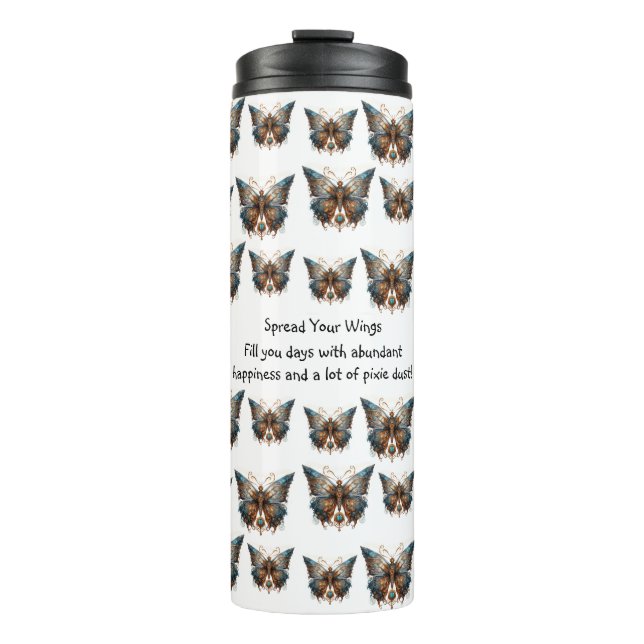 Schmetterlingsförderung Thermosbecher (Vorderseite)