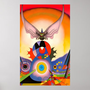 Schmetterlingsfreude Poster