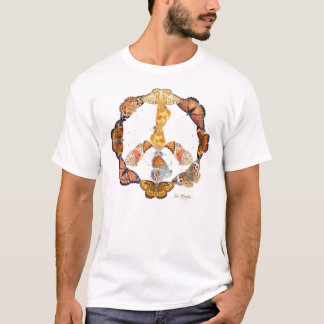 Schmetterlingsfriedzeichen T-Shirt