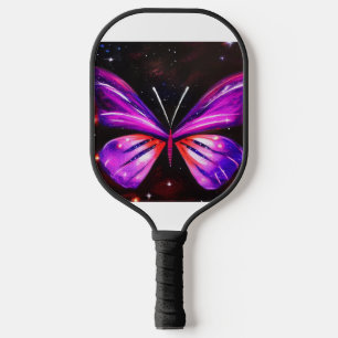 Schmetterlingsgalaxie pickleball schläger
