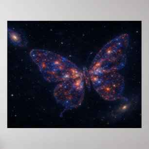 Schmetterlingsgalaxie poster