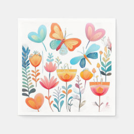 Schmetterlingsgarten 1 serviette