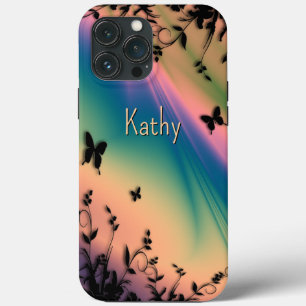 Schmetterlingsgarten rosiger Morgenröte Case-Mate iPhone Hülle