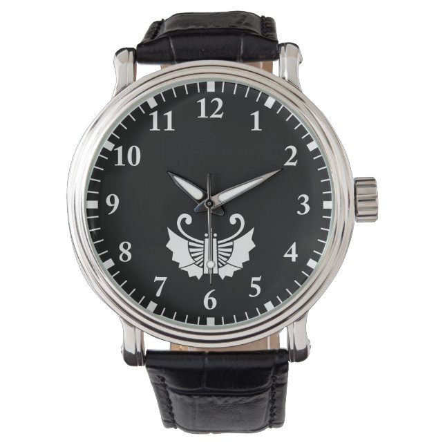 Schmetterlingsgebläse (Kocho) Beobachten Armbanduhr (Vorderseite)