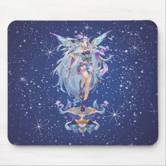 Schmetterlingsgel in den Sternen Mousepad