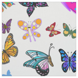 Schmetterlingsgewebe Stoff