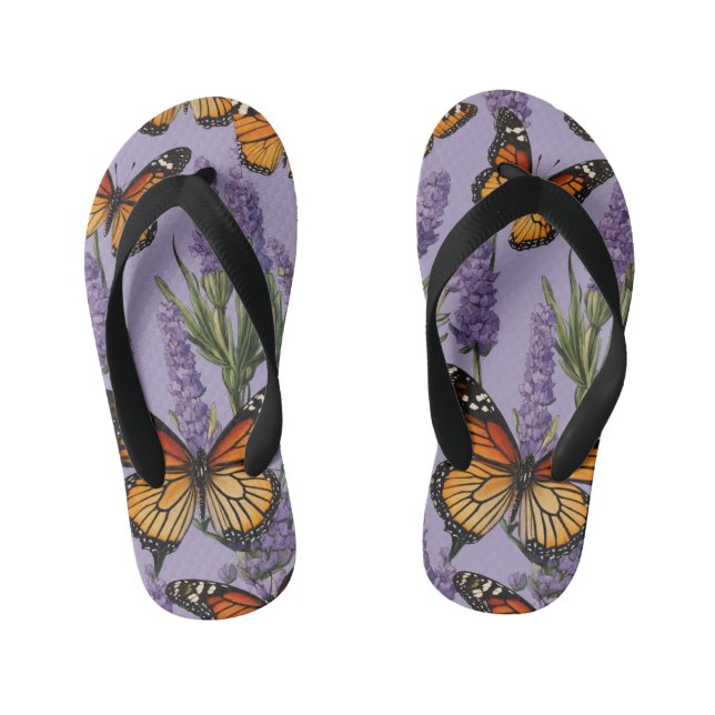 Schmetterlingsglück Flip Flops (Fußbett)