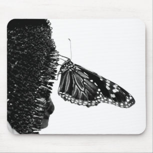 Schmetterlingsherz Mousepad