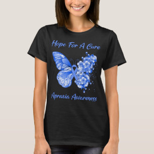 Schmetterlingshoffe auf eine Heilung der Apraxie T-Shirt