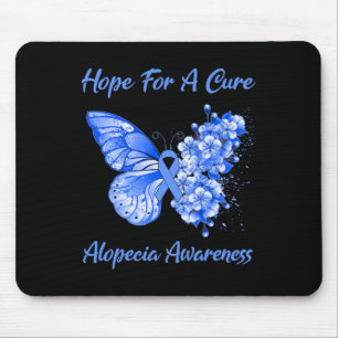 Schmetterlingshoffen auf Heilung der Alopezie Mousepad