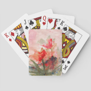 Schmetterlingskarten für Rose Spielkarten