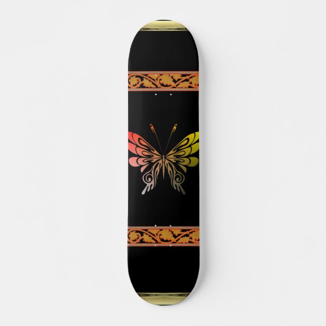 Schmetterlingskateboard Skateboard (Vorne)