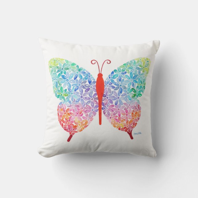 Schmetterlingskissen Kissen (Vorderseite)