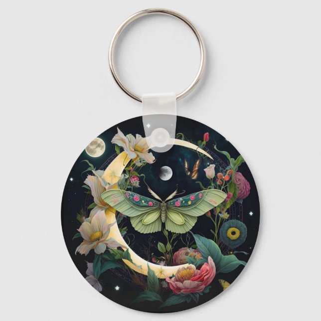 SCHMETTERLINGSKLAPPENTÜR SCHLÜSSELANHÄNGER (Vorderseite)