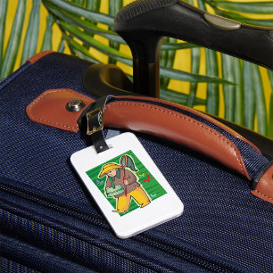 Schmetterlingskollektor Gepäckanhänger