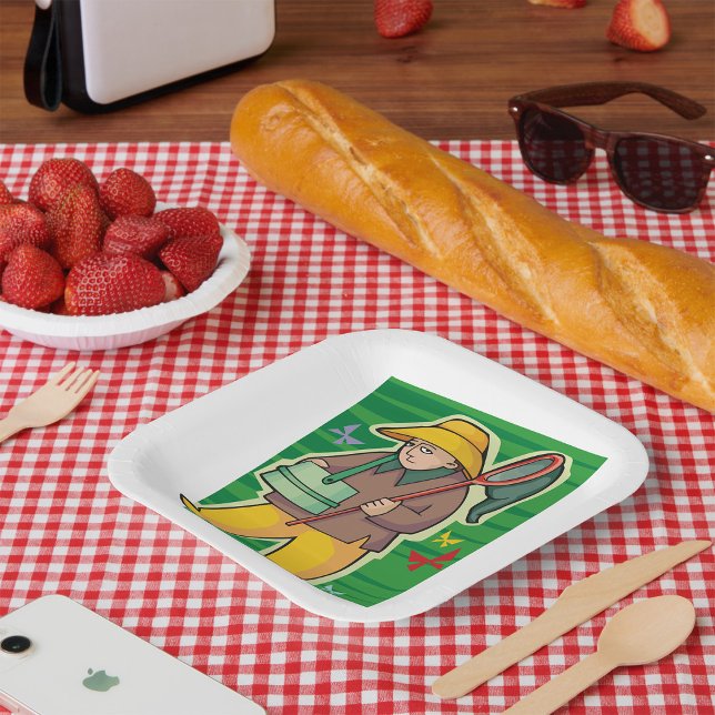 Schmetterlingskollektor Pappteller (Von Creator hochgeladen)