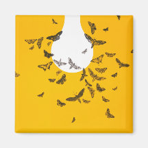 Schmetterlingskunst Gestockt Vintage Fotos Monarch