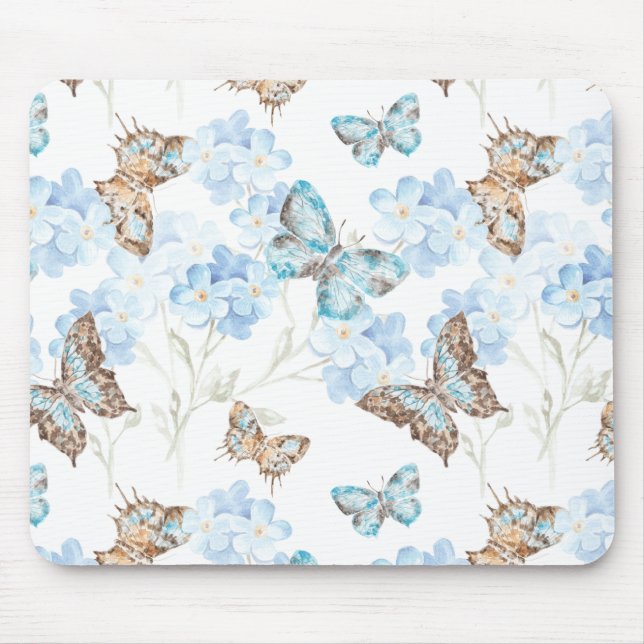 Schmetterlingskunst Mousepad (Vorne)
