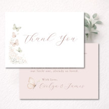 Schmetterlingsküsse für die Babyparty einer Kokett