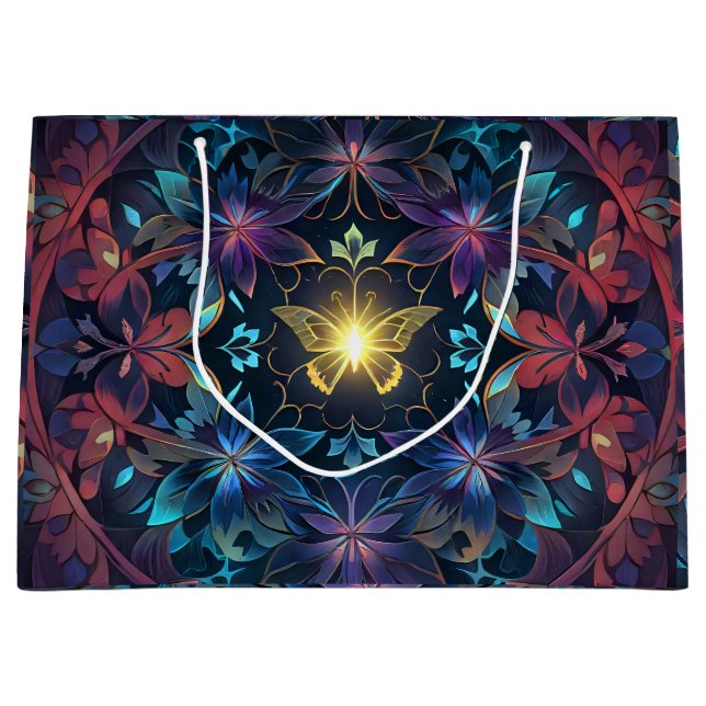 Schmetterlingsleuchte Große Geschenktüte (Vorderseite)