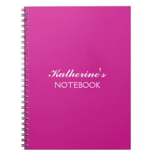 Schmetterlingsliebe Einheitliches Magenta 1 Pers Notizblock
