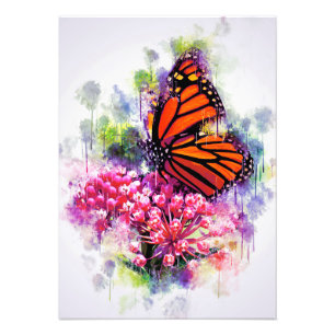 Schmetterlingsliebhaber Monarch Schmetterling Fotodruck