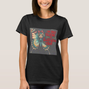 Schmetterlingsmädchen - Rede nur mit Schmetterling T-Shirt