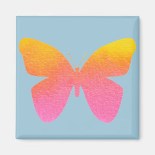 Schmetterlingsmagnet für Wasserfarben Magnet