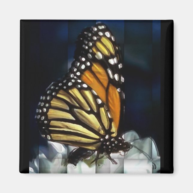 Schmetterlingsmagnet Magnet (Vorne)