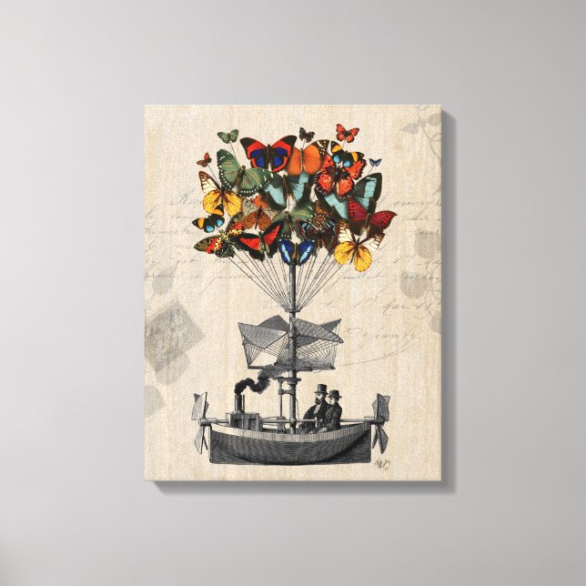 Schmetterlingsmarine Leinwanddruck (Vorderseite)